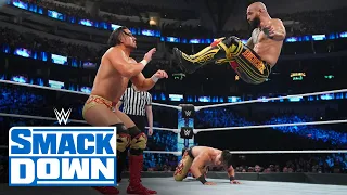 Ricochet vs. Angel vs Humberto - Intercontinental Title Triple Threat Match: SmackDown April 1, 2022