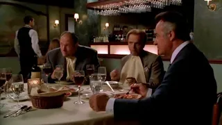 Tony, Paulie And Johnny Sack At The Dinner - The Sopranos HD