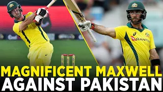 Magnificent Knock Played By Glenn Maxwell Against Pakistan | Pakistan vs Australia | PCB | M7C2A