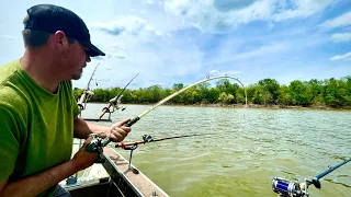 Thinking out of the box for Blue Catfish (Ohio River)