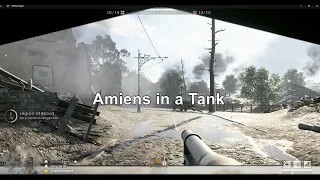 Battlefield One - Amiens Attack in tank - Got MVP no narration