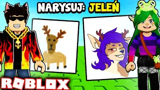 ROBLOX, ale... KTO NARYSUJE LEPIEJ! (Speed Draw)