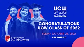 UCW Fall Convocation 2022 - Ceremony #2