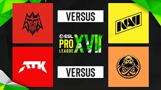 ESL PRO LEAGUE - S17 - Grupa D - forZe vs NaVi | ATK vs ENCE - TV Arena Esport