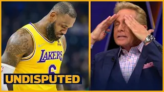 UNDISPUTED - Skip calls LeBron "hot garbage" after Lakers' embarrassing loss to Nuggets last night