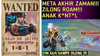 GAMEPLAY YIN BERSAMA META ZILONG ROAM BIADAB ‼️Mobile Legends Bang Bang #gameplayyin #yinhyper #mlbb