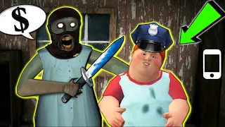 Granny vs Ice Scream vs Police - funny horror animation