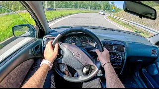 2000 Toyota Avensis [1.6 101HP] |0-100| POV Test Drive #1698 Joe Black