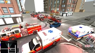 EmergeNYC Tech Demo | FDNY & NYPD & EMS On Scene Of A Serious MVA (Motor Vehicle Accident)