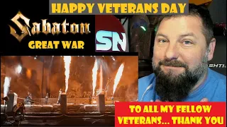Veteran Reacts to SABATON - Great War Live Wacken 2019
