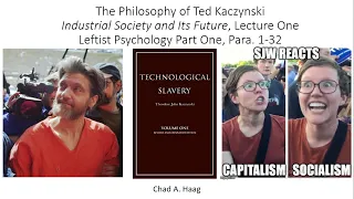 Ted Kaczynski Industrial Society and Its Future Leftist Psychology Para. 1-32 Lecture