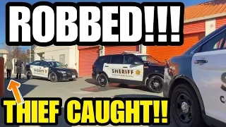 ROBBED ! THIEF CAUGHT ! TRIED TO STEAL MY SHIP I bought an abandoned storage unit and for robbed