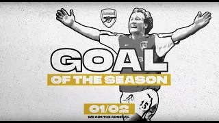 🏆DOUBLE WINNERS 🏆 | Top 10 goals of the 2001/02 season | Henry, Bergkamp, Pires