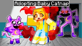 Adopting BABY CATNAP in MINECRAFT!