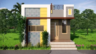 16x20 Feet Small Space House Design 1BHK #shorts