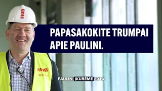 Paulini direktorius apie Urban HUB Vilnius