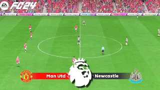 FC 24 | Manchester United vs Newcastle United - Premier League English 23/24 - PS5™ Full Gameplay