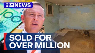Dilapidated Sydney Inner West property sells for more than $1.3 million | 9 News Australia