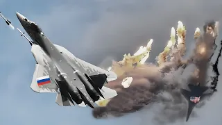 World shock! Russian Yak 141 pilot shoots down 5 of the most powerful US fighter jets