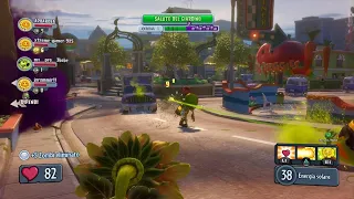 Plants vs Zombies Garden Warfare Maximum Difficulty "Crazy" Most K1ll and Excellent Strategy