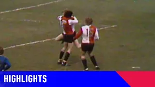 RUIME ZEGE FEYENOORD OP AJAX | Feyenoord - Ajax (04-04-1976) | Highlights