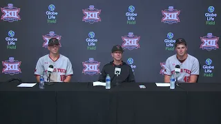 Texas Tech Baseball vs. Texas (Big 12 Championship Round One): Press Conference | May 21, 2024