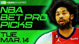 NBA Player Props Today (Tuesday 3/14/23) | Expert Sports Betting Model NBA Bets & Predictions