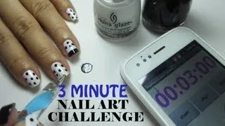 3 MINUTE NAIL ART Challenge