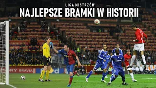 Liga Mistrzów - Najlepsze Bramki w Historii Piłki Nożnej (Polski Komentarz) ᴴᴰ