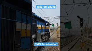 EMD Super Acceleration | Tack-Off Sound WDP4 | Bandra Terminus - Ajmer Special Fare URS Special