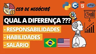 ANALISTA DE DADOS X CIENTISTA DE DADOS X ENGENHEIRO DE DADOS | FUNÇÃO E SALÁRIO | CEO DE NEGÓCIOS