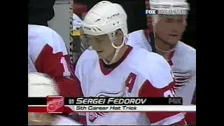 02/03 RS: Pit @ Det Highlights - 10/25/02 (Fedorov Hat Trick)