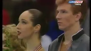 Medal Ceremony Krylova & Ovsiannikov - 1998 Russian Anthem