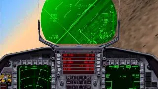 Jane's F-15  gameplay video by hornet1a