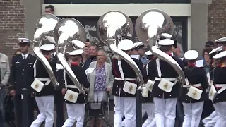 Taptoe Den Helder 2023 afmars Marinierskapel der Koninklijke Marine