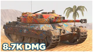 Kampfpanzer 50 t • 8.7K DMG • 5 KILLS • WoT Blitz