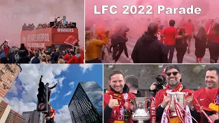 Liverpool FC City Parade 2022. Over 500,000 Liverpool fans paint the city RED!