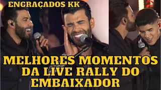 MELHORES MOMENTOS da LIVE DO GUSTTAVO LIMA - O RALLY do EMBAIXADOR (Engraçados kkk)