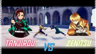 Zenitsu Vs Tanjirou TABS