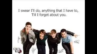 Big Time Rush - Till I Forget About You[Lyrics]