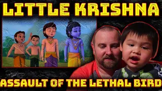 Little Krishna - Episode 9 Assault Of The Lethal Bird REACTION!