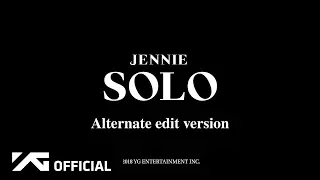 JENNIE - 'SOLO' CHOREOGRAPHY ALTERNATE EDITED VERSION