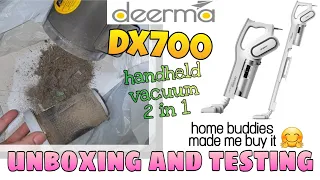 BUDGET DEERMA DX700 HANDHELD VACUUM CLEANER BUDOL FROM HOME BUDDIES | SULIT BA?