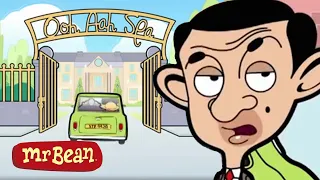 To the SPA | Mr Bean Cartoon Season 3 | Funny Clips | Mr Bean Cartoon World