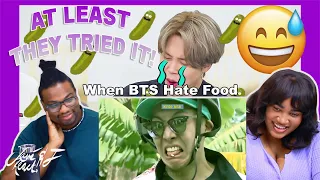 When BTS Hate Food| REACTION