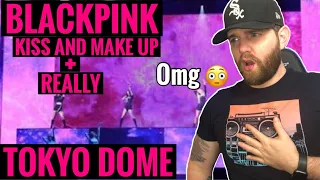 [American Ghostwriter] Reacts to: BLACKPINK- KISS AND MAKE UP + REALLY (DVD TOKYO DOME 2020) OMG