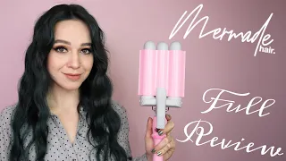 Trying a Giant Hair Waver on Long Hair | Mermade Hair Pro 32mm Waver Unboxing and Honest Review