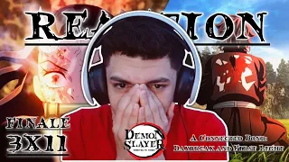 NO NOT LIKE THIS!!! | Demon Slayer 3x11 FINALE REACTION "A Connected Bond: Daybreak and First Light"