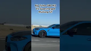 900HP BMW G80 VS SuperCharged Mustang GT