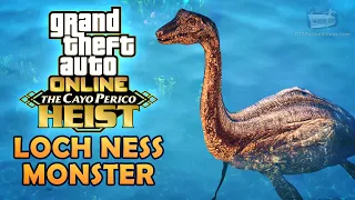 GTA Online Easter Egg - The Loch Ness Monster [The Cayo Perico Heist]